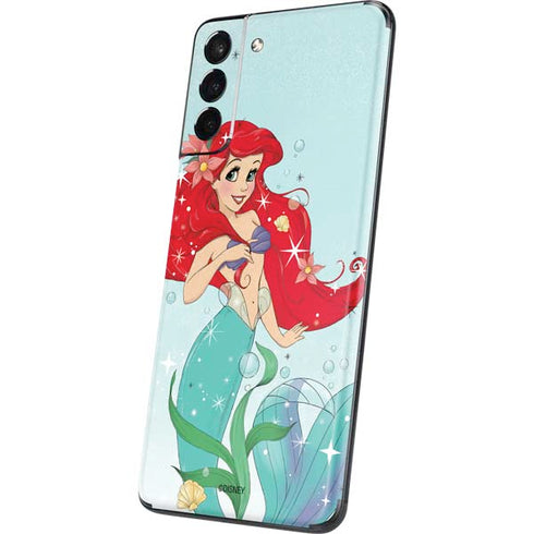 Disney The Little Mermaid Ariel Sparkles Art Galaxy S21 Plus 5G Skin